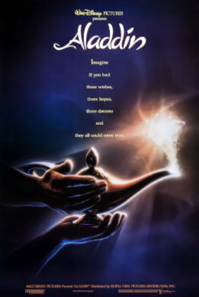 Theatrical poster for Aladdin (1992)