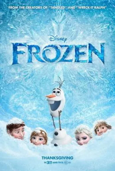 Theatrical poster for Frozen (2013)