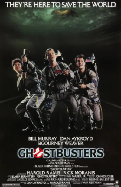 Theatrical poster for Ghostbusters (1984)