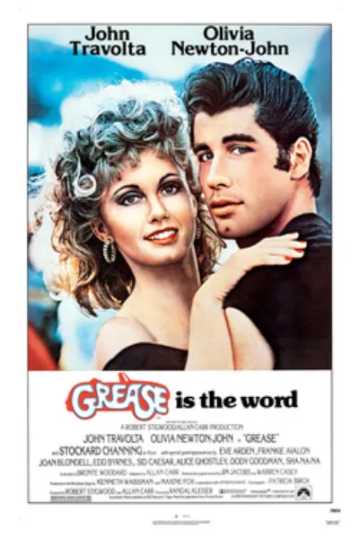 Theatrical poster for Grease (1978)