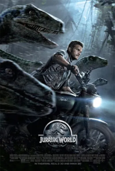 Theatrical poster for Jurassic World (2015)