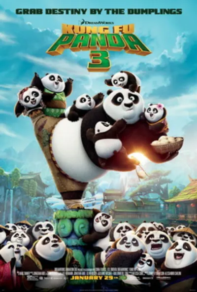 Theatrical poster for Kung Fu Panda 3 (2016)